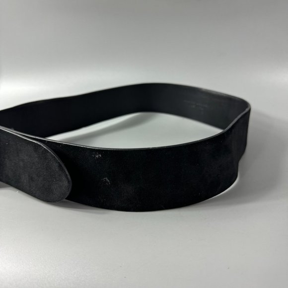 Ralph Lauren Black Label Wide Suede Waist Belt, Size M main image 9